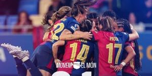 太残暴啦！巴萨女足6-1、总比分10-2狼堡女足，晋级女足欧冠4强