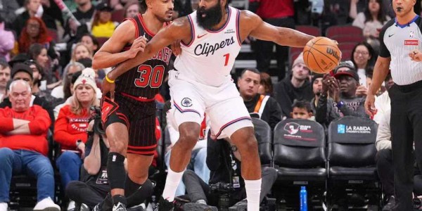 必发指数-终结6连胜！哈登24+5+6快船狂输公牛28分 被轰25记三分