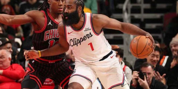 必发指数-终结6连胜！哈登24+5+6快船狂输公牛28分 被轰25记三分